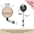 thumbnail image 3 of PICC Chick Nurse Badge Reel, ICU IV ER ID Holder, Oncology Nurse Gift, Cute Badge Clip, 3 of 5