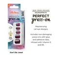 thumbnail image 4 of Sally Hansen Salon Effects Perfect Press-On Nails, Don't Be Jewel, Non-Damaging, Easy to Apply, 4 of 11