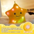 thumbnail image 5 of LYINGF 15.8'' LED Twinkle Star, Soft Plush Pillow Toys Glowing Stuffed Star Light up Pillow Plush with Colorful Night Lights Birthday Valentines Day Gift for Toddler Kids, 5 of 7