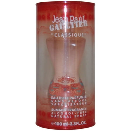 Alcohol Free Natural Spray - Jean Paul Gaultier Classique Summer Fragrance for Women Alcohol Free Natural Spray, 1 fl oz
