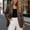 Brown, variant on Women's Faux Leather Blazer Oversized Bomber Winter Coat Motocycle Button Down Fall Jackets with Pockets White