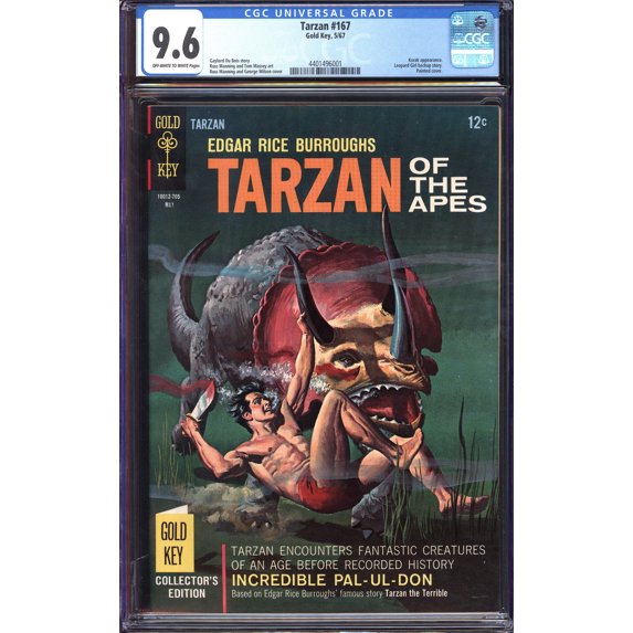 Tarzan #167 - CGC 9.6 Comic Book