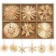 thumbnail image 2 of Adornos para árboles de Navidad, 24 piezas de paja para colgar en el árbol de Navidad, ideal para profesionales, 2 of 7