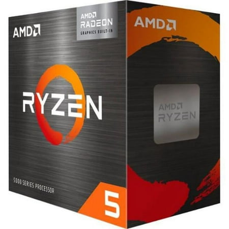 AMD Ryzen 5 5600G 3.9GHz 6-Core Unlocked Desktop Socket AM4 CPU Processor with Radeon Graphics & Wraithstealth Cooler