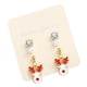 thumbnail image 3 of Pendientes Navideños Fernando Joyería Navidad Niñas Mujeres 2pcs, 3 of 8