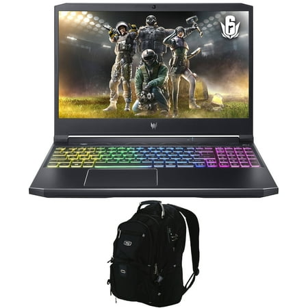 Acer Predator Helios 300 Gaming/Entertainment Laptop (Intel i9-11900H 8-Core, 15.6in 144Hz Full HD (1920x1080), GeForce RTX 3060, Win 11 Home) with Travel/Work Backpack