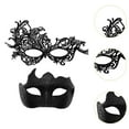 thumbnail image 6 of Abbraccia Masquerade Couple Set Cosplay Costume Accessories Halloween for Stage Performance Musical Party Night Club Dress up Black, 6 of 10