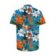 thumbnail image 4 of Blusa y camisa de manga corta con cuello vuelto para hombre, blusa informal de moda con botones y manga corta para hombre, 4 of 4