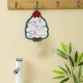 thumbnail image 4 of EGNMCR Christmas Decorations, Christmas Ornaments, Christmas Gifts Christmas Hand Towel With Hanging Loop Soft Absorbent Christmas Decorative Hand Towels For Bathroom Kitchen Polyester Hand Towels, 4 of 6