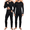 Black*Black, variant on 2 Pack Thermal Underwear Long Johns for Men Fleece Lined Base Layer Tops and Bottoms Set Cold Weather Clothing Gear Winter Gift