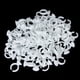 thumbnail image 5 of Juego de 100 anillos de plástico desechables para extensiones de pestañas (blancos), 5 of 7