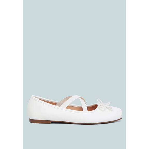 Leina Recycled Faux Leather Ballet Flats