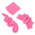 thumbnail image 5 of uds molde de silicona para Halloween 3D serpiente araña murciélago duradero práctico antiadherente moldes para pasteles de Halloween para panadería casera, 5 of 5