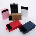 thumbnail image 2 of Fashion Jewelry Boxes And Packaging Drawer Box Ring Bracelet Necklace Earring Holder Display Paper Gift Boxes For Jewellery dark blue 7x9x3cm, 2 of 6