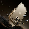 thumbnail image 5 of Aluminum Metal Bumper for iPhone 15, No Backplane Frame Hard Case Cover for iPhone 15, Metal Rugged Protective Frame, Military Grade Drop Protection, Silver, 5 of 7