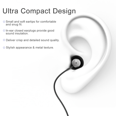 Agptek Sleep Earbuds Ultra Soft Silicone Noise Isolating