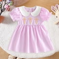 thumbnail image 2 of gdxvjhbj Robe pour Tout-Petit Robes pour Filles Robe pour Tout-Petit Fille Décontractée Fête Imprimé Robe Trapèze Robe d'Été 3T 4T (Rouge, 3-4 Ans), 2 of 7