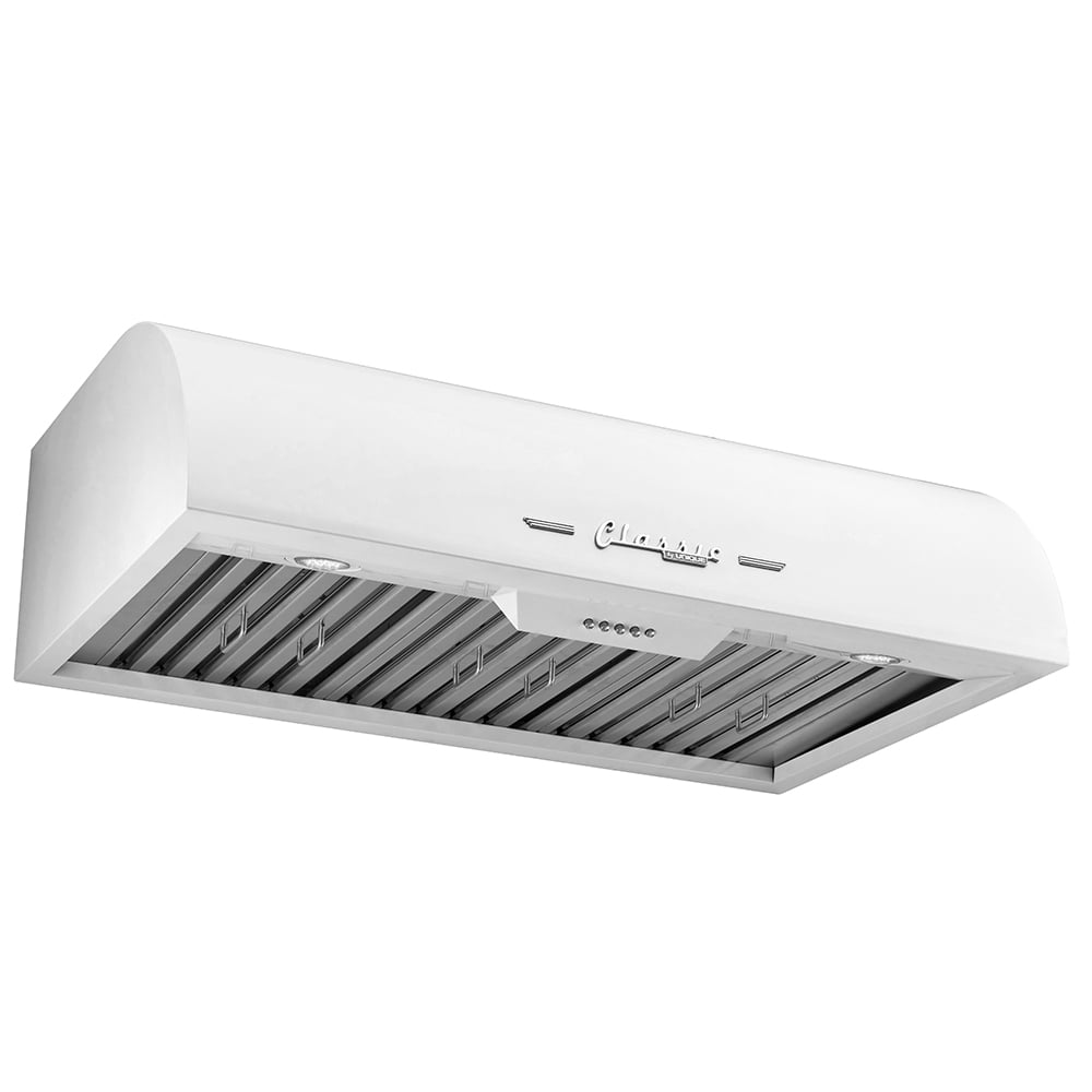 Unique Classic Retro 36" Under Cabinet Range Hood with 700 CFM and LED Lighting 110 volts