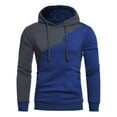 thumbnail image 2 of Vedolay Mens Zip Up Hoodie Casual Comfy Fall Fashion Outfits Clothes 2023 Dark Gray,2XL, 2 of 4