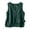 Green, variant on Wyobmus Linen Vest for Women Button Down Sleeveless Tops V Neck Cropped Waistcoat Spring Summer Casual Outfits With Pocket M-2X Brown