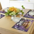 thumbnail image 4 of Ambesonne Party Place Mats Set of 4, Chocolate Birthday, Standard Size, Multicolor, 4 of 6