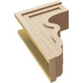 thumbnail image 6 of 9"W x 18"D x 27"H Classic Highland Rough Cedar Woodgrain TimberThane Corbel, Primed Tan, 6 of 6