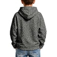 thumbnail image 4 of Leopard Print Boys Hoodies Quarter Zip Up Hooded Sweatshirt Lightness Comfortable Long Sleeve Hoodies Kids Fall Winter Clothes, 4 of 4