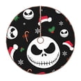 thumbnail image 1 of Goofa The Nightmare Before Christmas Pattern Christmas Tree Skirt with Ties, Christmas Tree Decorations, Farmhouse Christmas Decor Xmas Holiday Decorations-48", 1 of 6