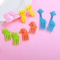 thumbnail image 5 of OAVQHLG3B Animal Food Picks for Kids,Children's Cartoon Fruit Toothpicks, Lovely Children's Lunch Accessories For Lunch Boxes, Interesting Children's Forks, 5 of 5