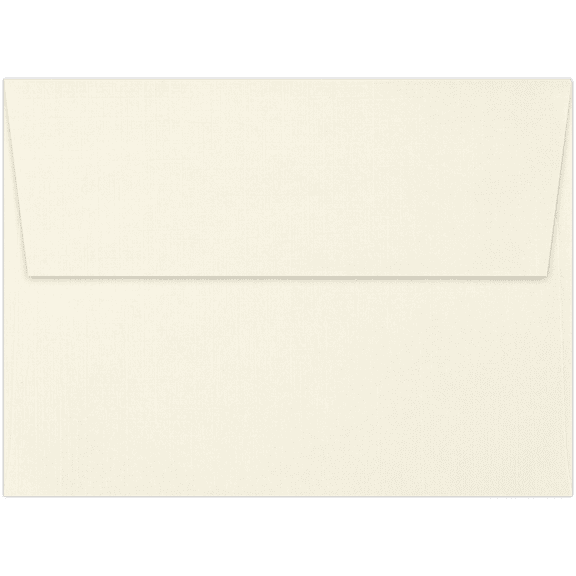 LUXPaper A6 Peel & Press Invitation Envelopes, 4 3/4 x 6 1/2, 80lb. Natural Linen, 500 Pack