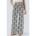 thumbnail image 2 of PRETTYGARDEN Womens Pants Elastic Waist Floral Lightweight Pants for Women Casual Wide Leg Pants Woman, 2 of 7