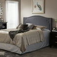 thumbnail image 3 of Skyline Decor Dark Grey Fabric Upholstered Full Size Headboard, 3 of 3