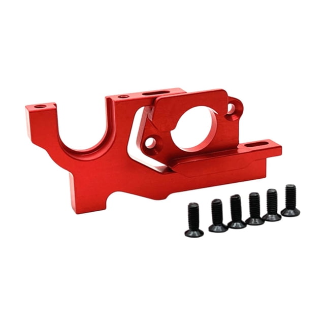 MERIGLARE Support Moteur Réglable à l'Échelle 1/10 pour Buggy RC 104002 104072 Rouge