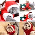 thumbnail image 4 of RV Disfraz de Navidad para perros y gatosPolyester Elk Christmas Pet Costume Cute Dog Christmas Clothes Pet Christmas Clothes (XS) Sailing Electrónica, 4 of 5