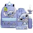 thumbnail image 1 of Set Escolar Disney Stitch 5 Piezas Mochila 40x28x13 cm, 1 of 6