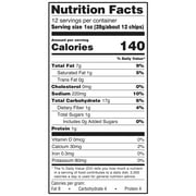 bettergoods Finely Ground Cassava Flour Guacamole Flavored Tortilla Chips, 10 oz