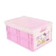 thumbnail image 1 of Kawaii Sanrio My Melody Pochacco cesta organizadora plegable de escritorio, caja organizadora de papelería de plástico para estudiantes, grande, mediano y pequeño, 1 of 4