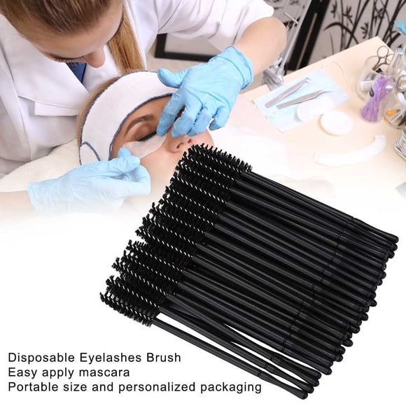 100pcs Disposable Eyelash Brush, Mascara Wands, Eyelash Spoolies Brushes, Makeup Brushes Applicators Mascara Applicator Makeup Brush Set Eyelash Brush Brow Brushes Applicators