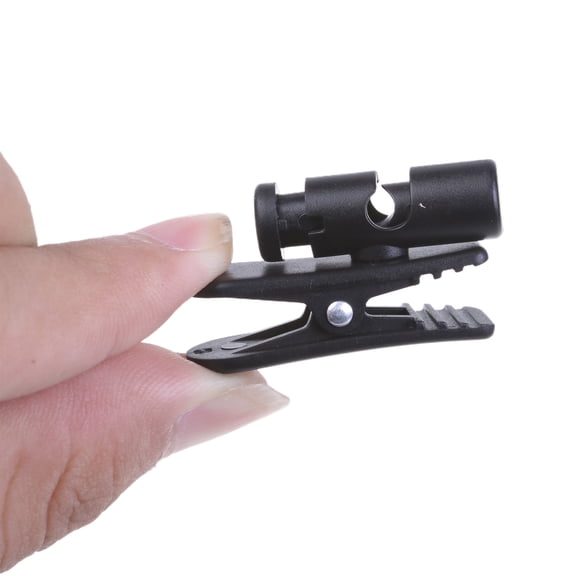 Cable Cord Clamps Headsets Collar Clip Rotating Clamps Headphones Cable Clip Convenient Earpiece Cable Management