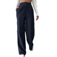 thumbnail image 2 of Pantalones Largos,Pantalones Casuales Pantalones Casuales De Cintura Alta Los Pantalones De Talle Alto Eleven Su Experiencia, 2 of 5