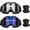 Clear, variant on Adult Dirt Bike Goggles, 2-Pack ATV Motorcycle Goggles for Men & Women, Wide Vision Riding Off-Road Goggles