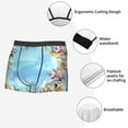 thumbnail image 5 of Wukai Sea and Fish Print Men’s Underwear Breathable Boxer Briefs,&nbsp;Moisture Wicking & Breathable-X-Large, 5 of 7