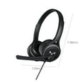 thumbnail image 4 of Kids Headphones with Cord - Wired Headphones for Kids, Volume Limited for Safe Listening, Comfortable & Durable, 3.5mm Jack for School, Tablet, Travel, Black, 4 of 8