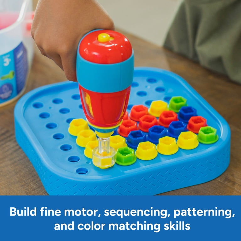 スポーツトイ・アクショントイ bolt2 Educational Insights Design & Drill Bolt-It Bucket, Preschool STEM