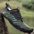 thumbnail image 1 of Zapatos de agua de playa para hombre, zapatillas de malla antideslizantes para vadear, transpirables para senderismo al aire libre JShteea El nuevo, 1 of 8