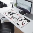 thumbnail image 2 of Long Mouse Pads for Desk,Scribble Dogs Desk Mats on Top Of Desks, Desk Mouse Pad Extra Large with 3mm Non-Slip Base and Stitched Edge for Gaming,Office,Work,Home 31.5"x11.8", 2 of 6
