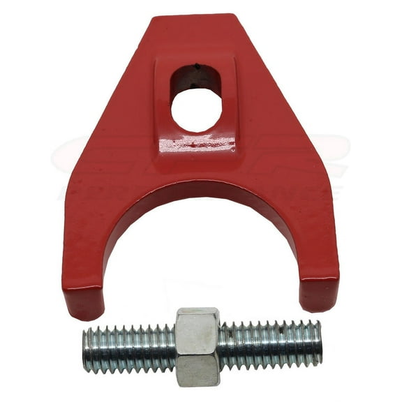Distributor Hold Down Clamp With Bolt Red Zinc Alloy For Chevy GM