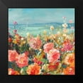 thumbnail image 2 of Nai, Danhui 12x12 Black Modern Framed Museum Art Print Titled - Coastal Dahlias, 2 of 5