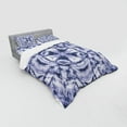 thumbnail image 3 of Ambesonne Ombre Bedding Set 3 Pcs, Modern Bohemian, Twin XL, Lavender Blue Indigo, 3 of 3