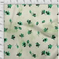 thumbnail image 4 of oneOone Cotton Poplin Sea Green Fabric Texture & Floral Sewing Material Print Fabric By The Yard 42 Inch Wide, 4 of 5